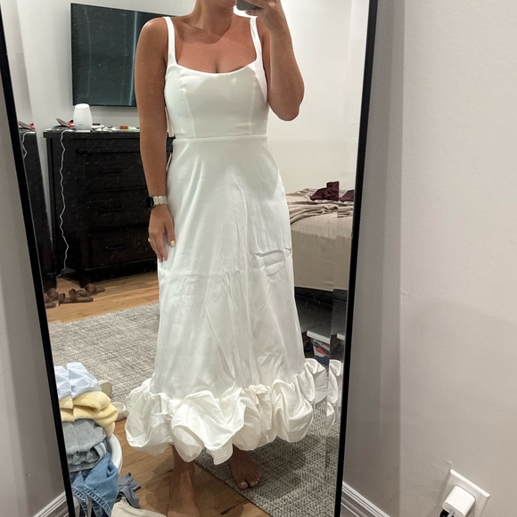 Show Me Your MuMu White Wedding Dress - Picture 2 of 3
